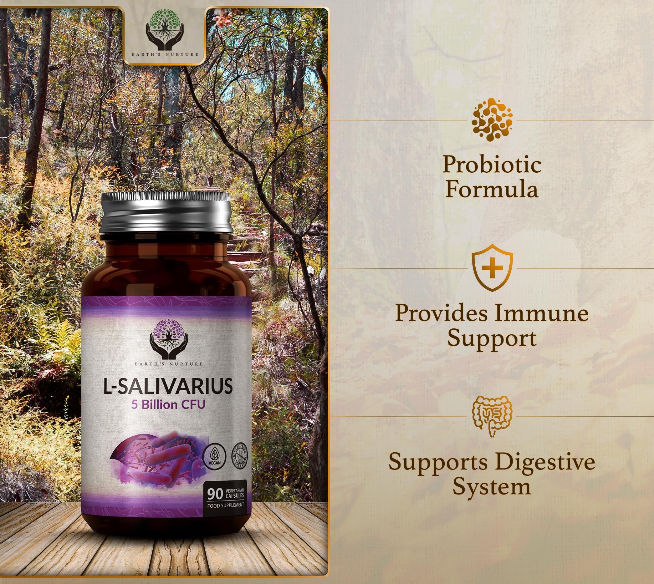 Lactobacillus Salivarius Earth's Nurture